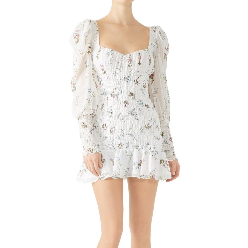 For love and lemons dixon mini dress